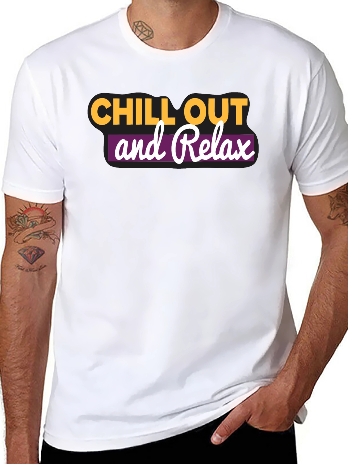 Chill Out and Relax T-Shirt - Casual Comfort