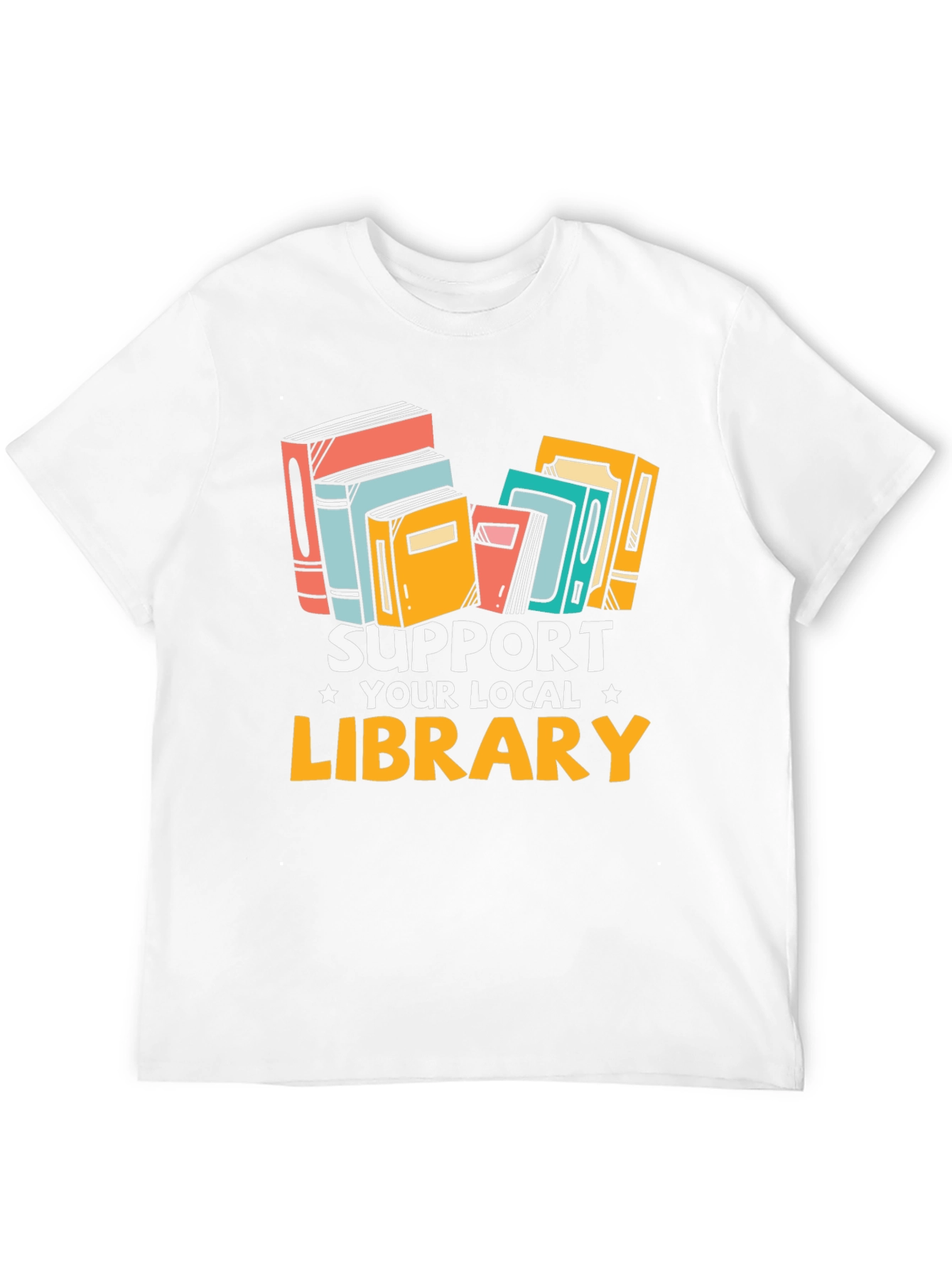 Support Your Local Library Graphic Tee