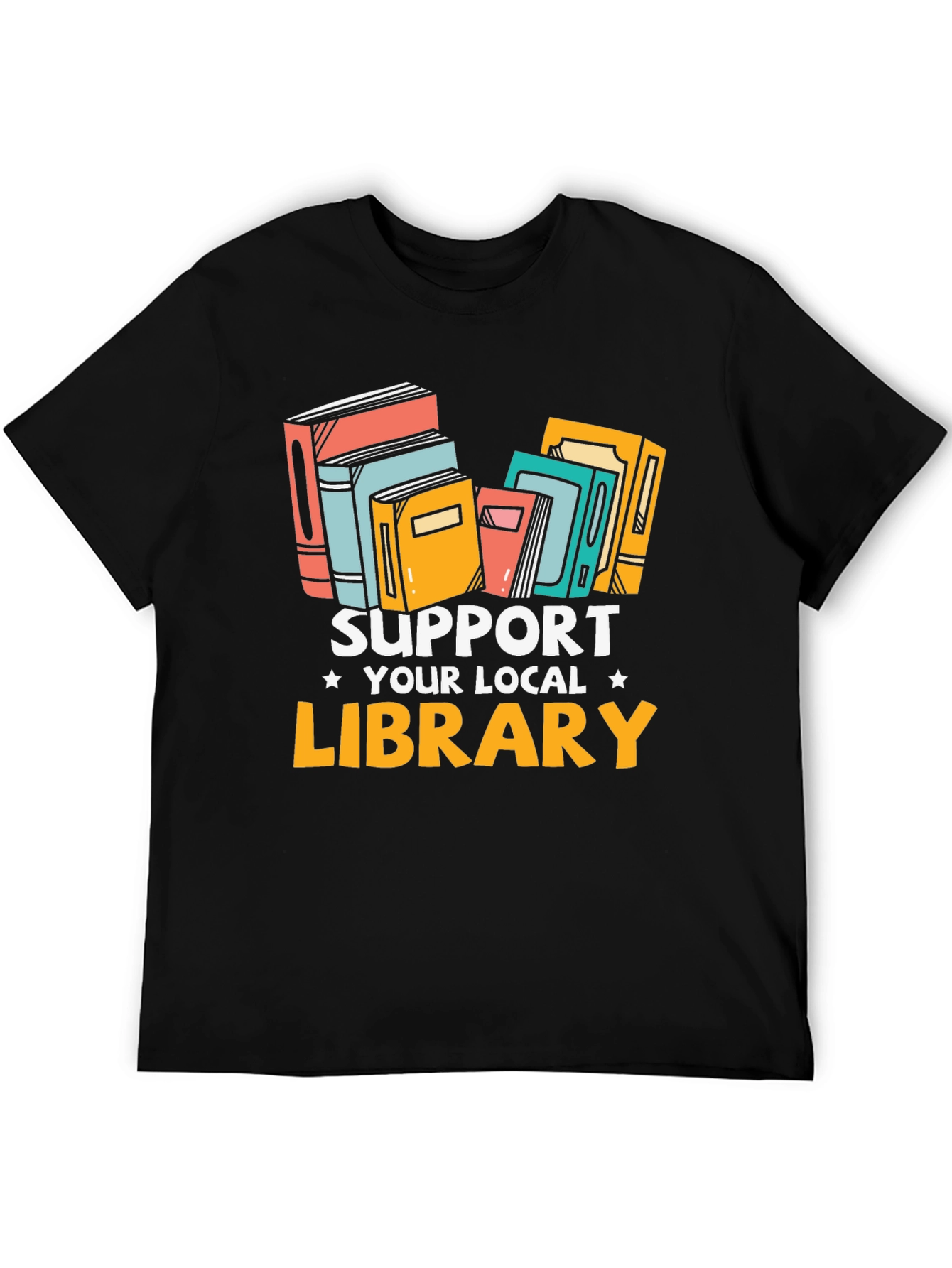 Support Your Local Library Graphic Tee