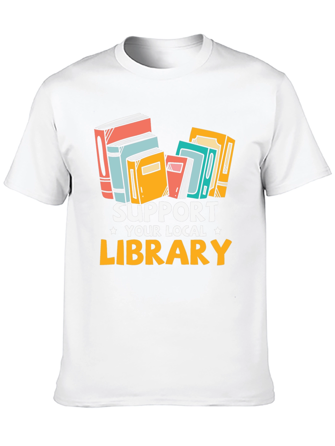 Support Your Local Library Graphic Tee