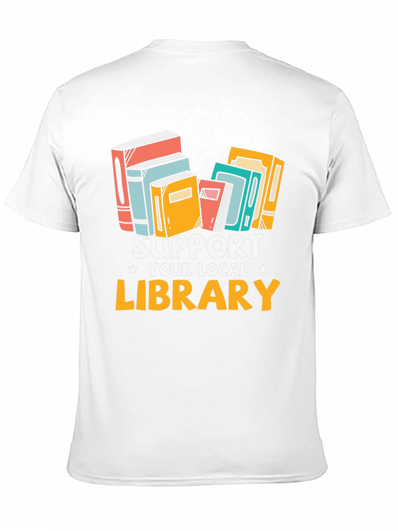 Support Your Local Library Graphic Tee