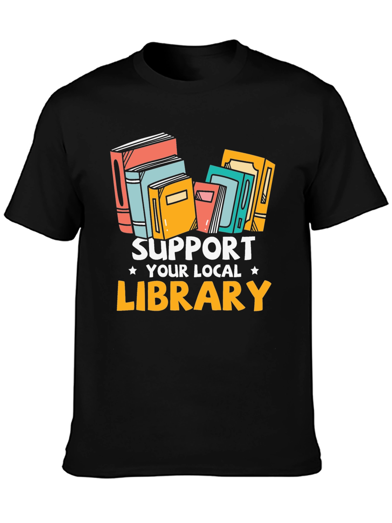 Support Your Local Library Graphic Tee