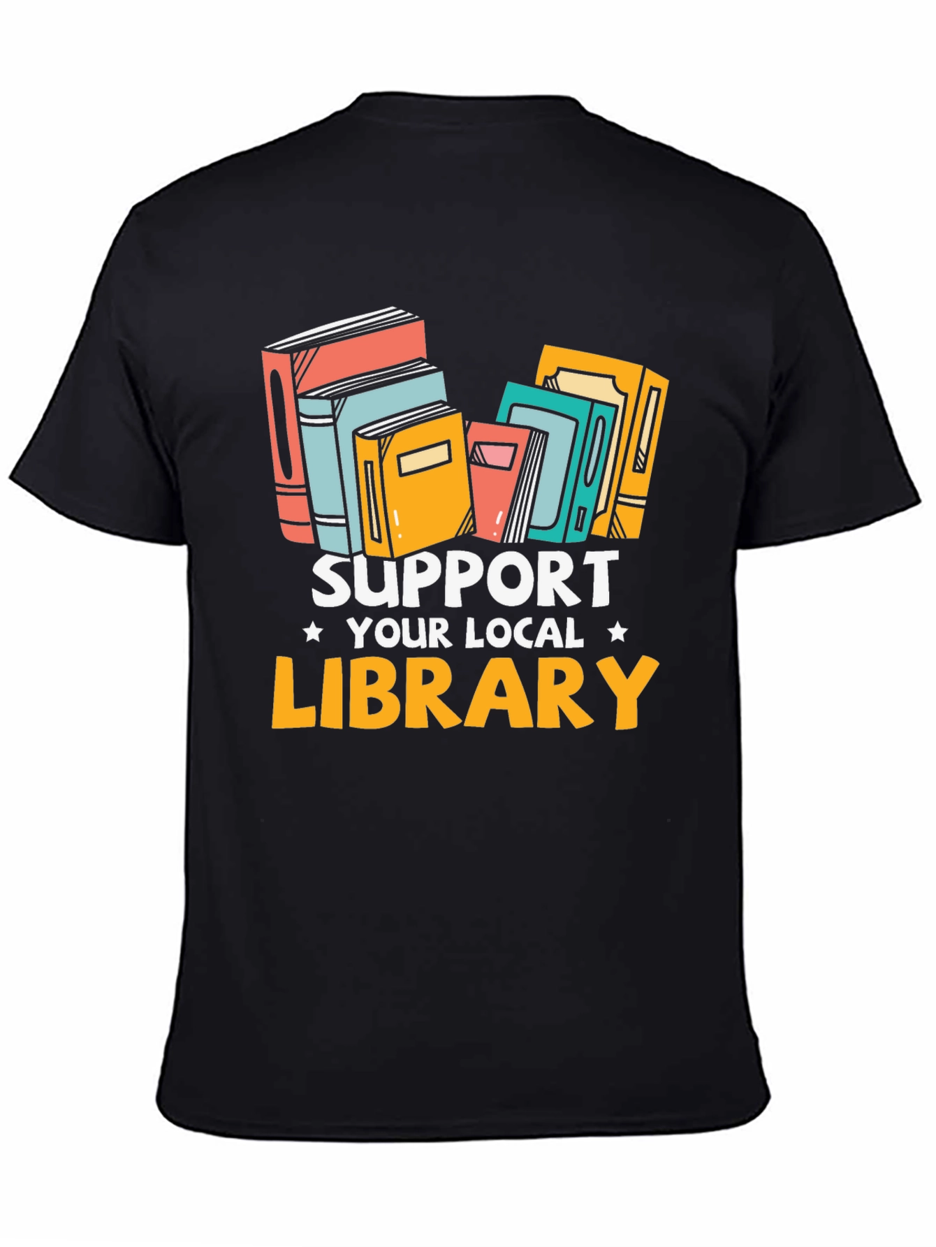 Support Your Local Library Graphic Tee