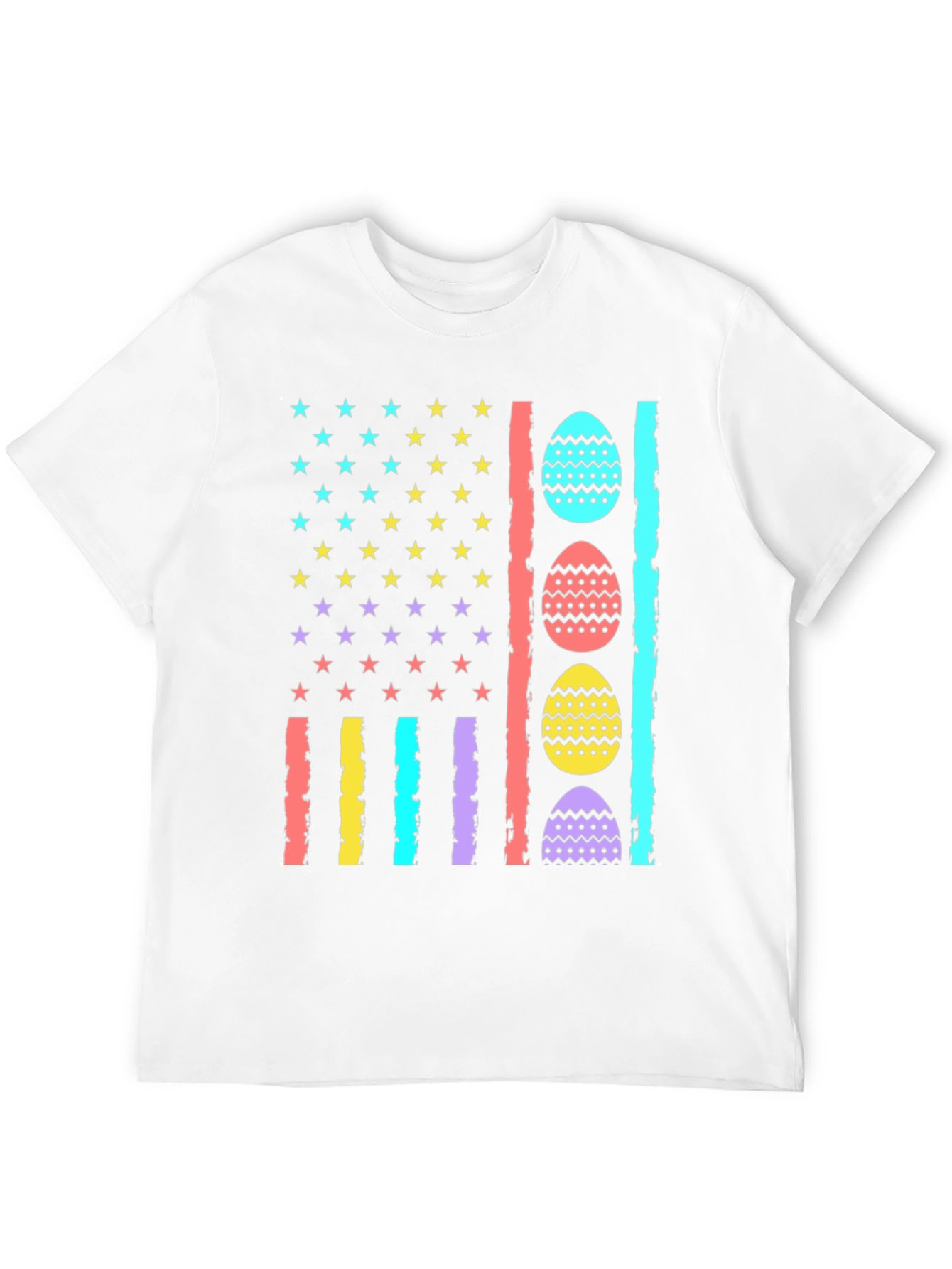 Easter Egg American Flag T-Shirt