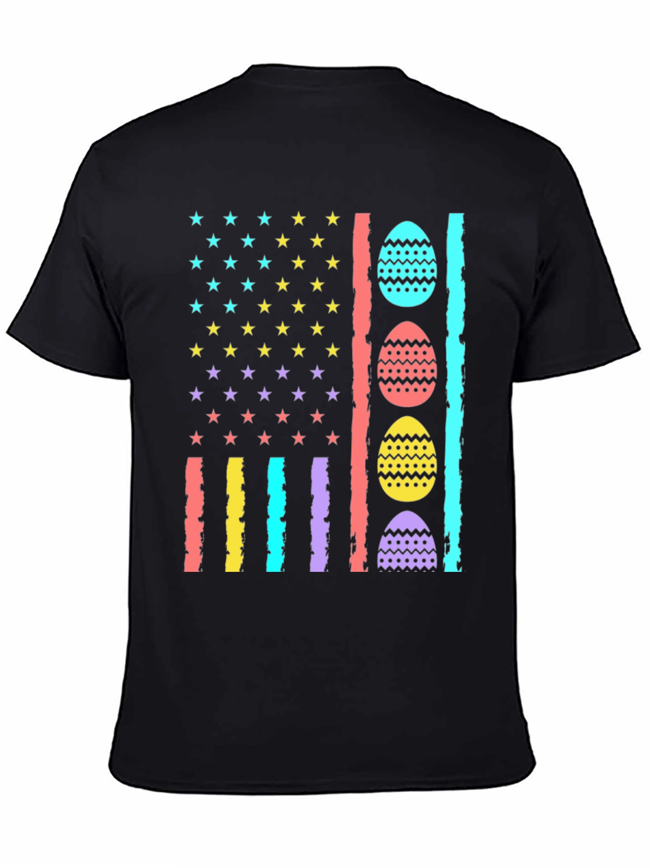 Easter Egg American Flag T-Shirt