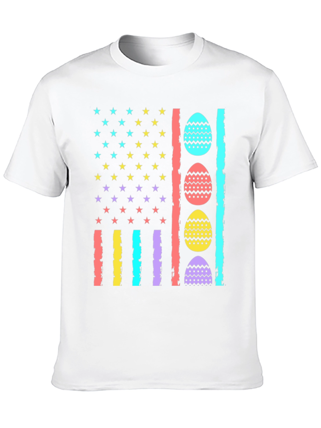 Easter Egg American Flag T-Shirt