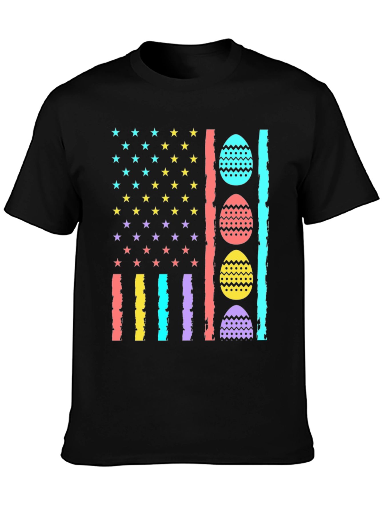 Easter Egg American Flag T-Shirt