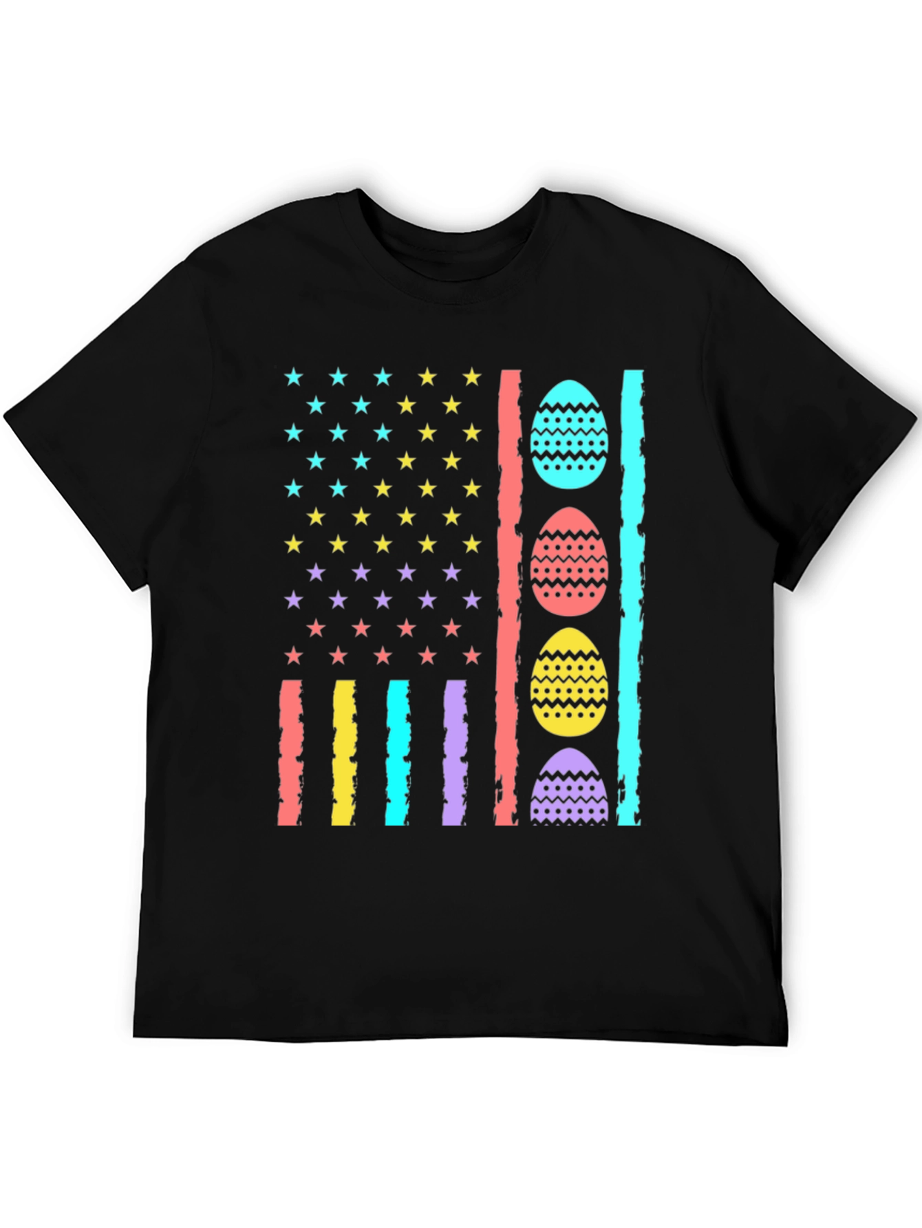 Easter Egg American Flag T-Shirt