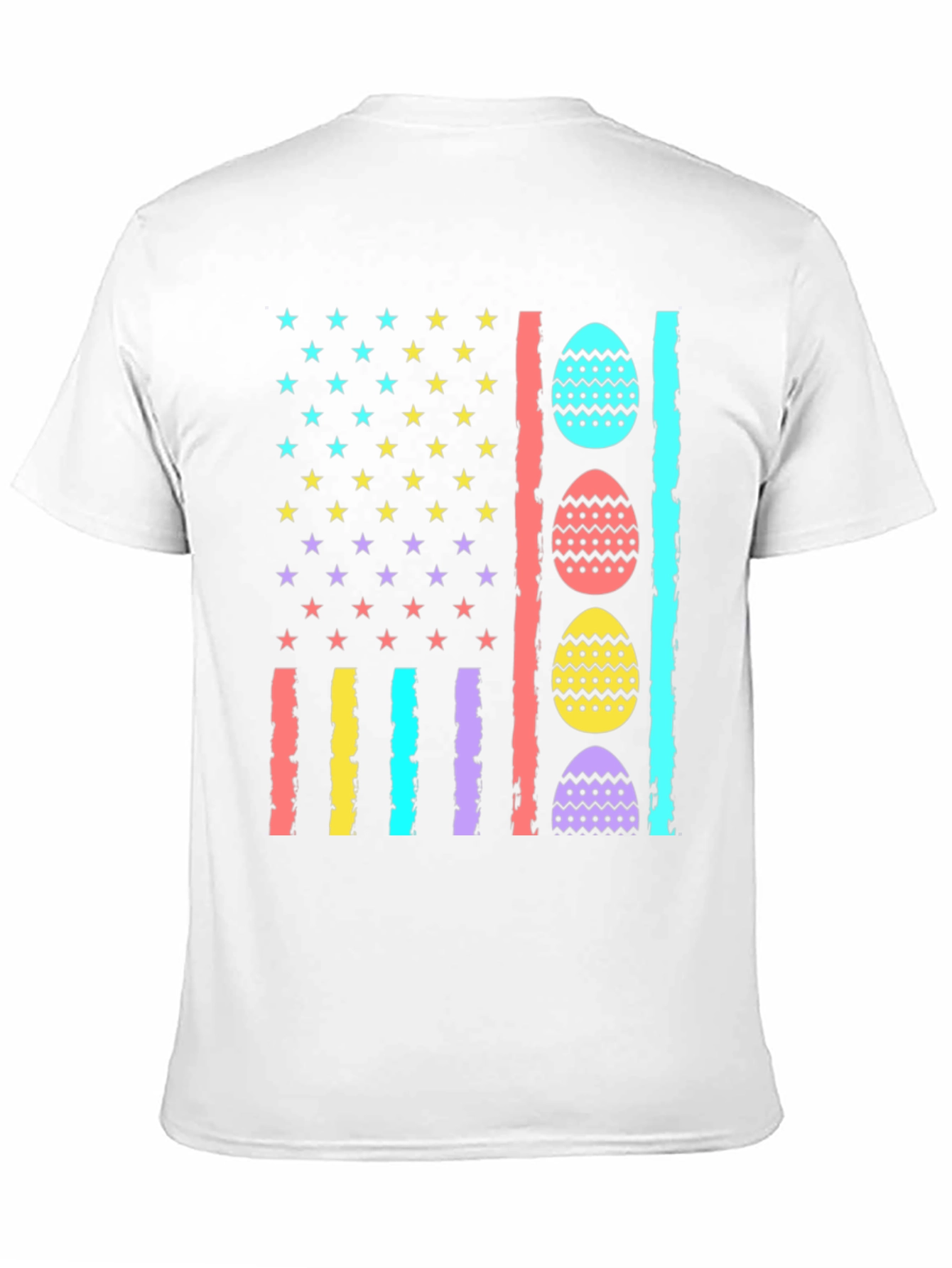 Easter Egg American Flag T-Shirt