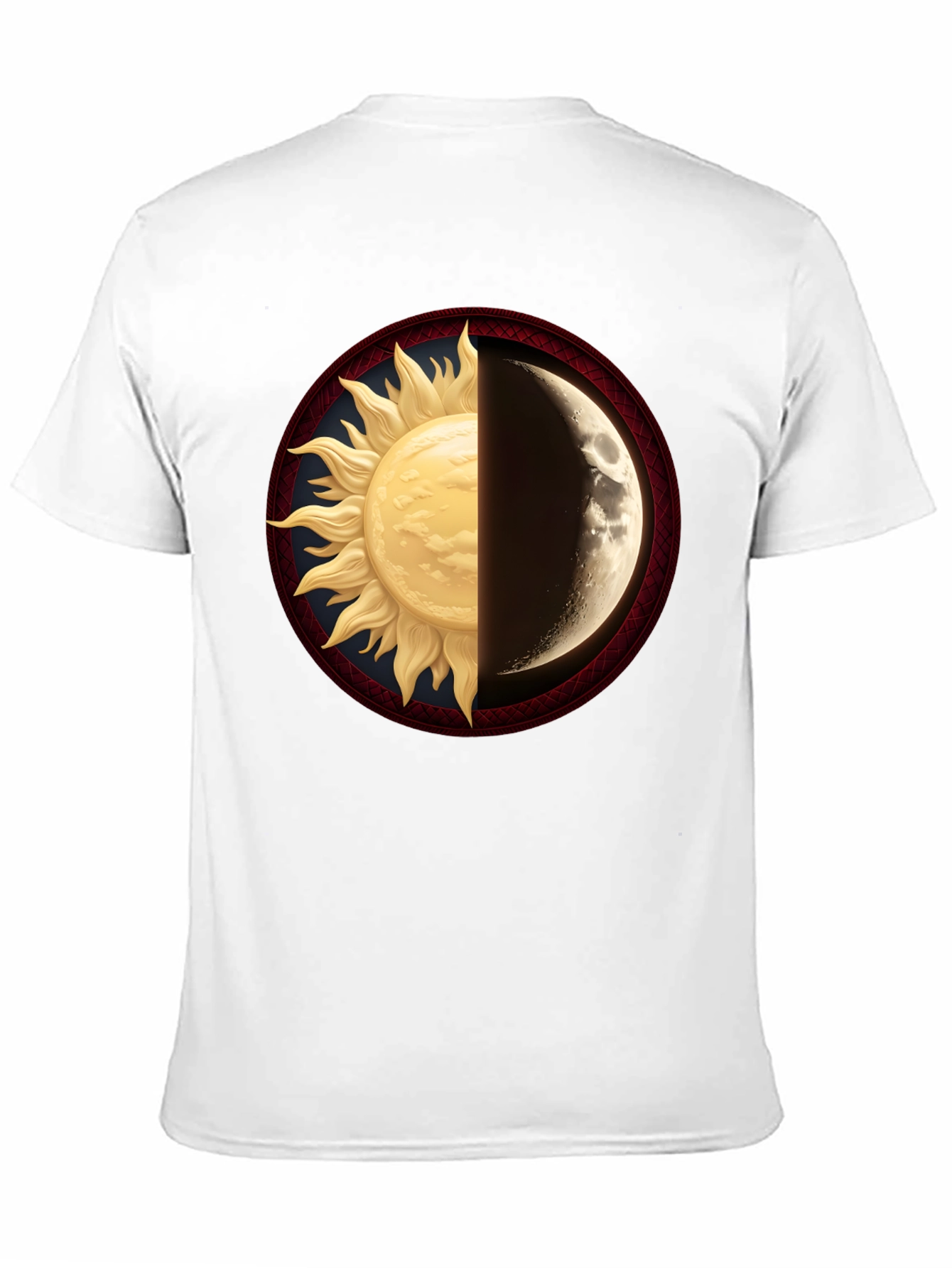 Sun and Moon Graphic Tee - Celestial Balance