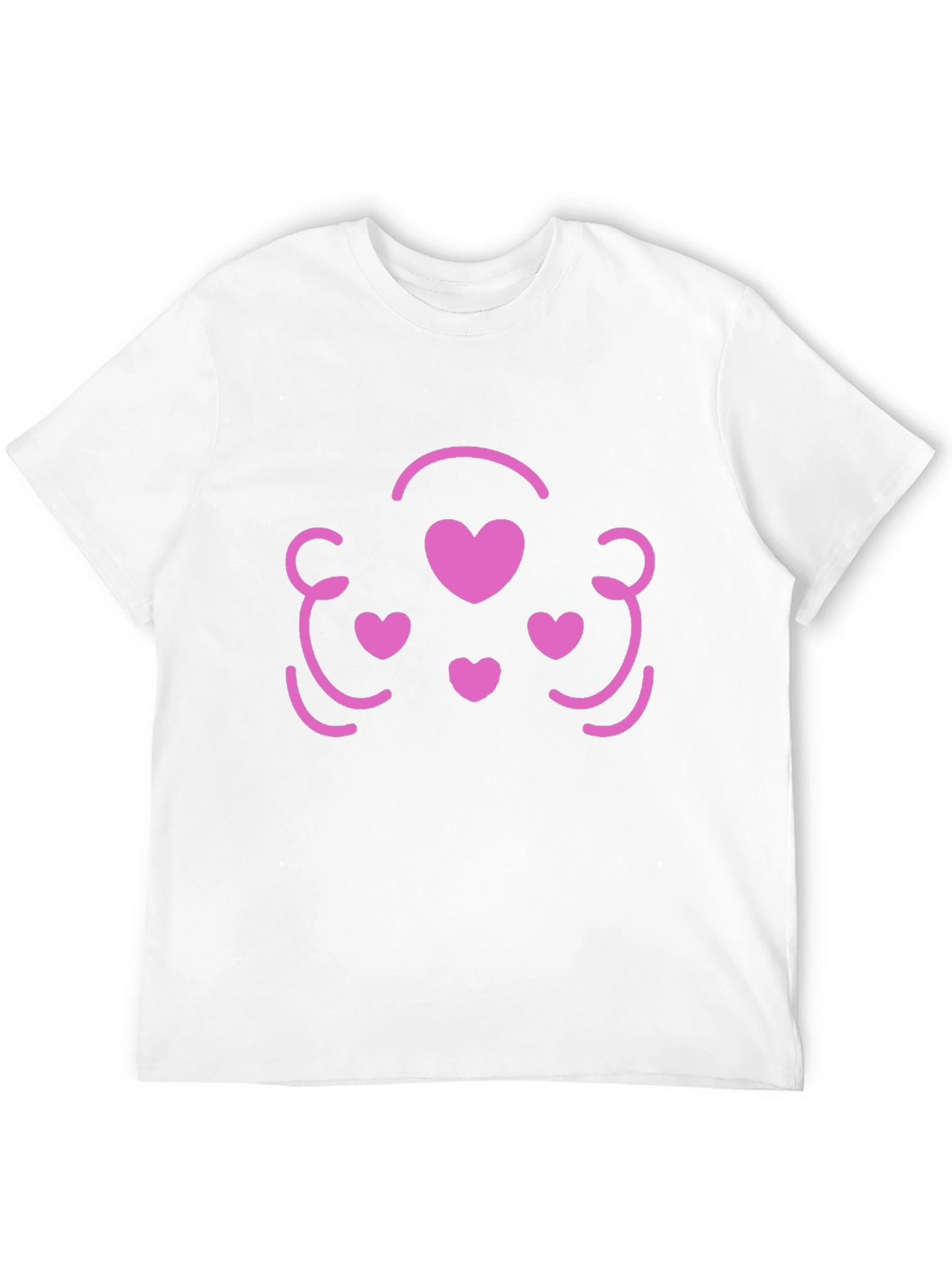 Heart Face T-Shirt - Cute Graphic Tee
