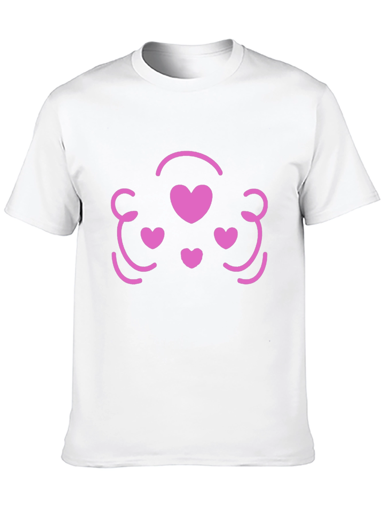 Heart Face T-Shirt - Cute Graphic Tee