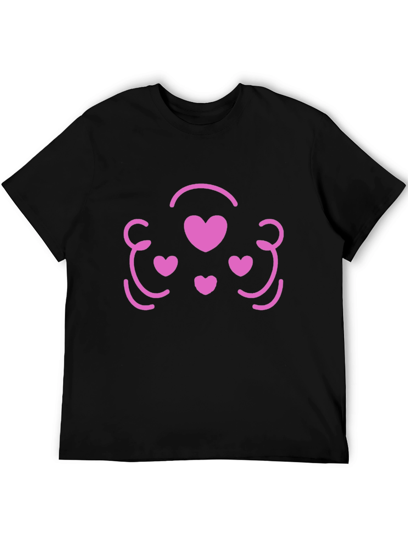 Heart Face T-Shirt - Cute Graphic Tee