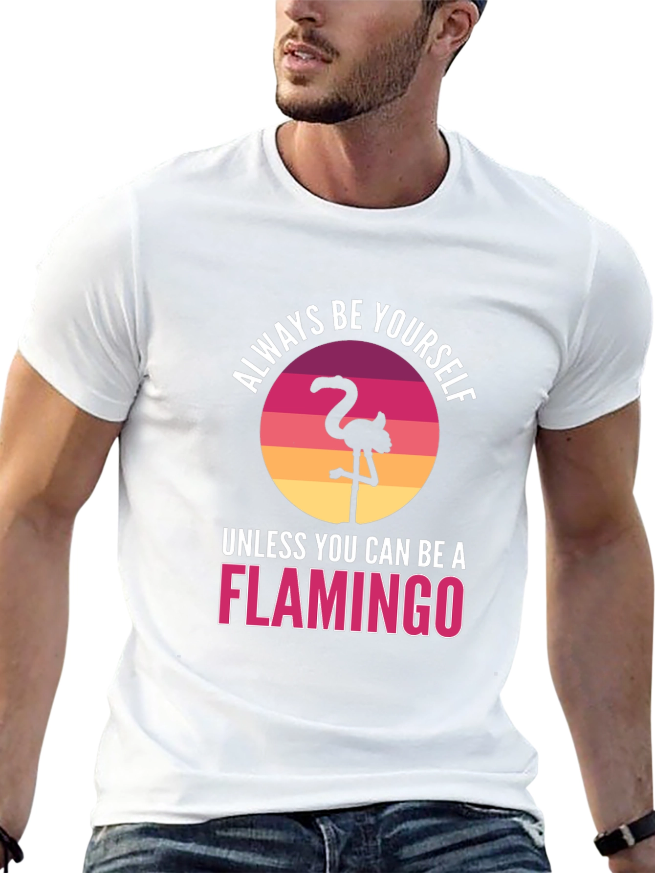 Always Be Yourself Flamingo T-Shirt