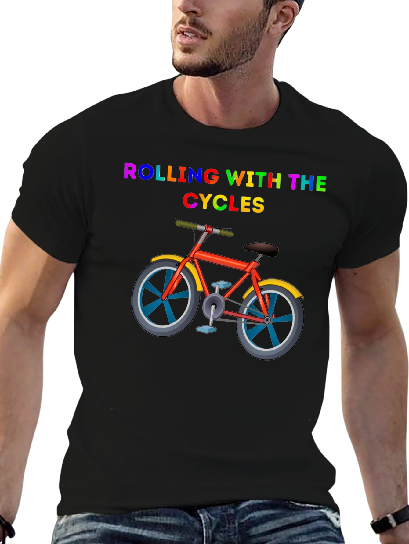 Rolling with the Cycles Graphic Tee