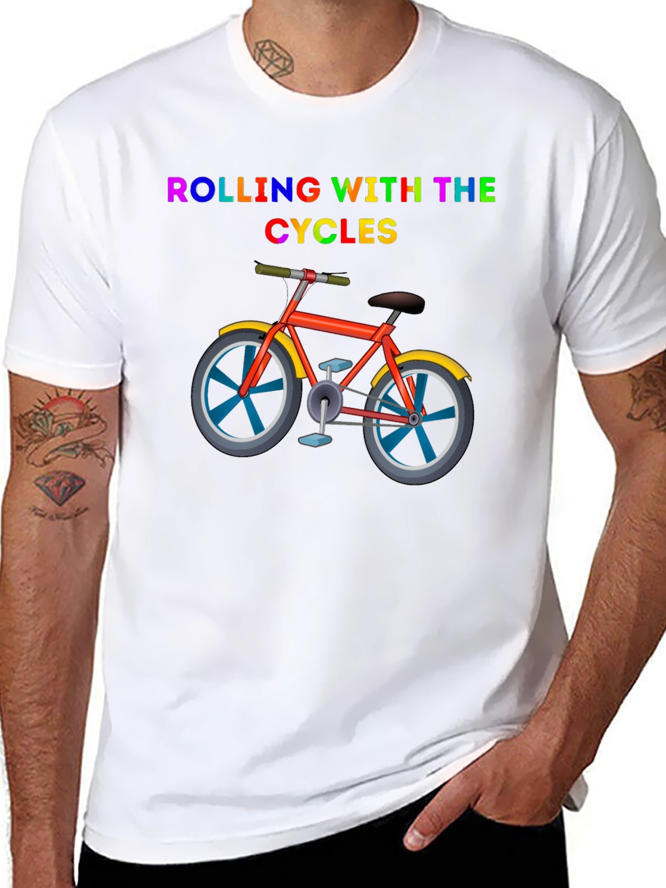 Rolling with the Cycles Graphic Tee