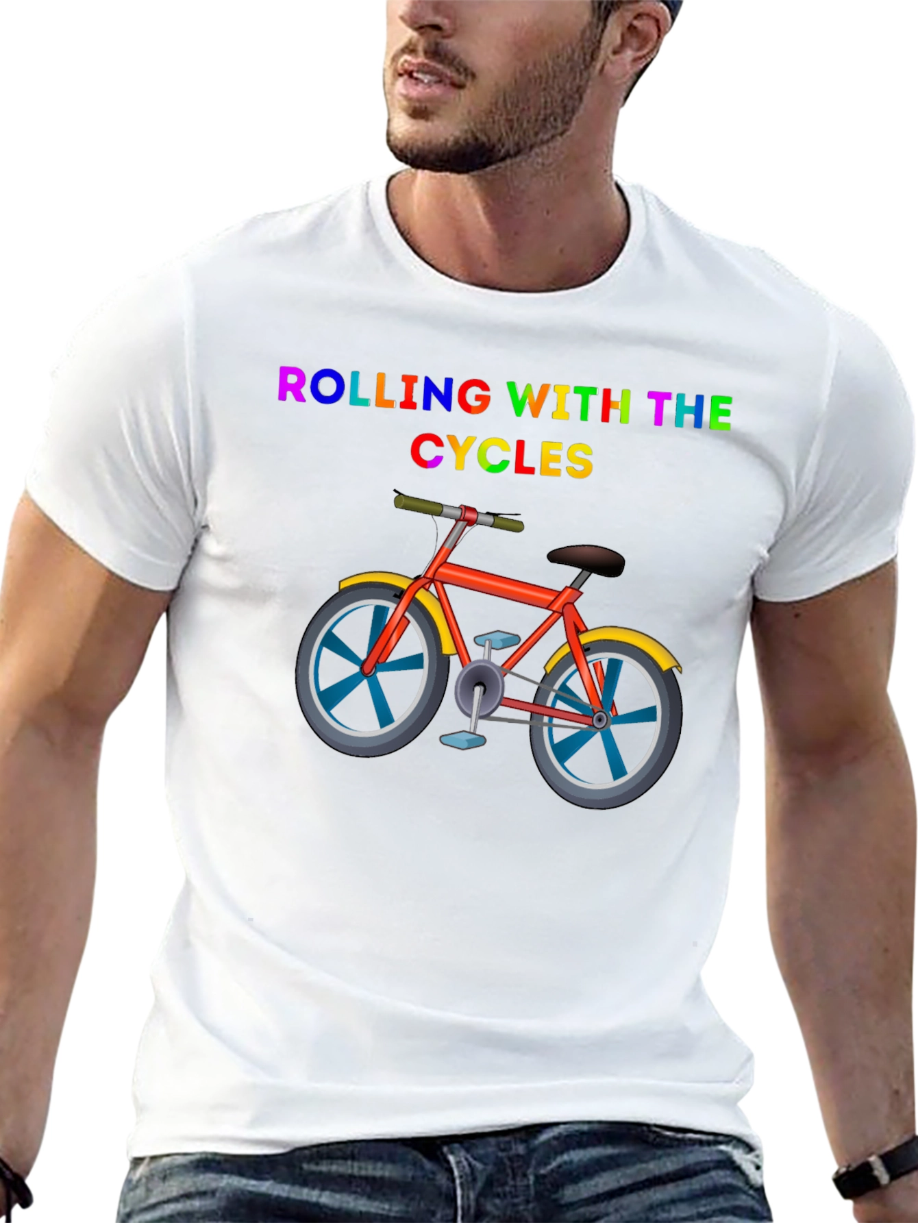 Rolling with the Cycles Graphic Tee