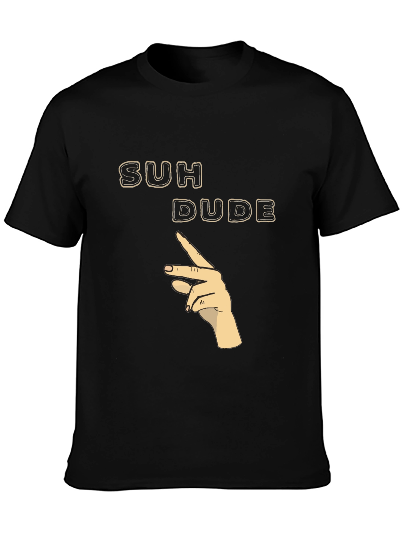 Suh Dude T-Shirt - Black Graphic Tee