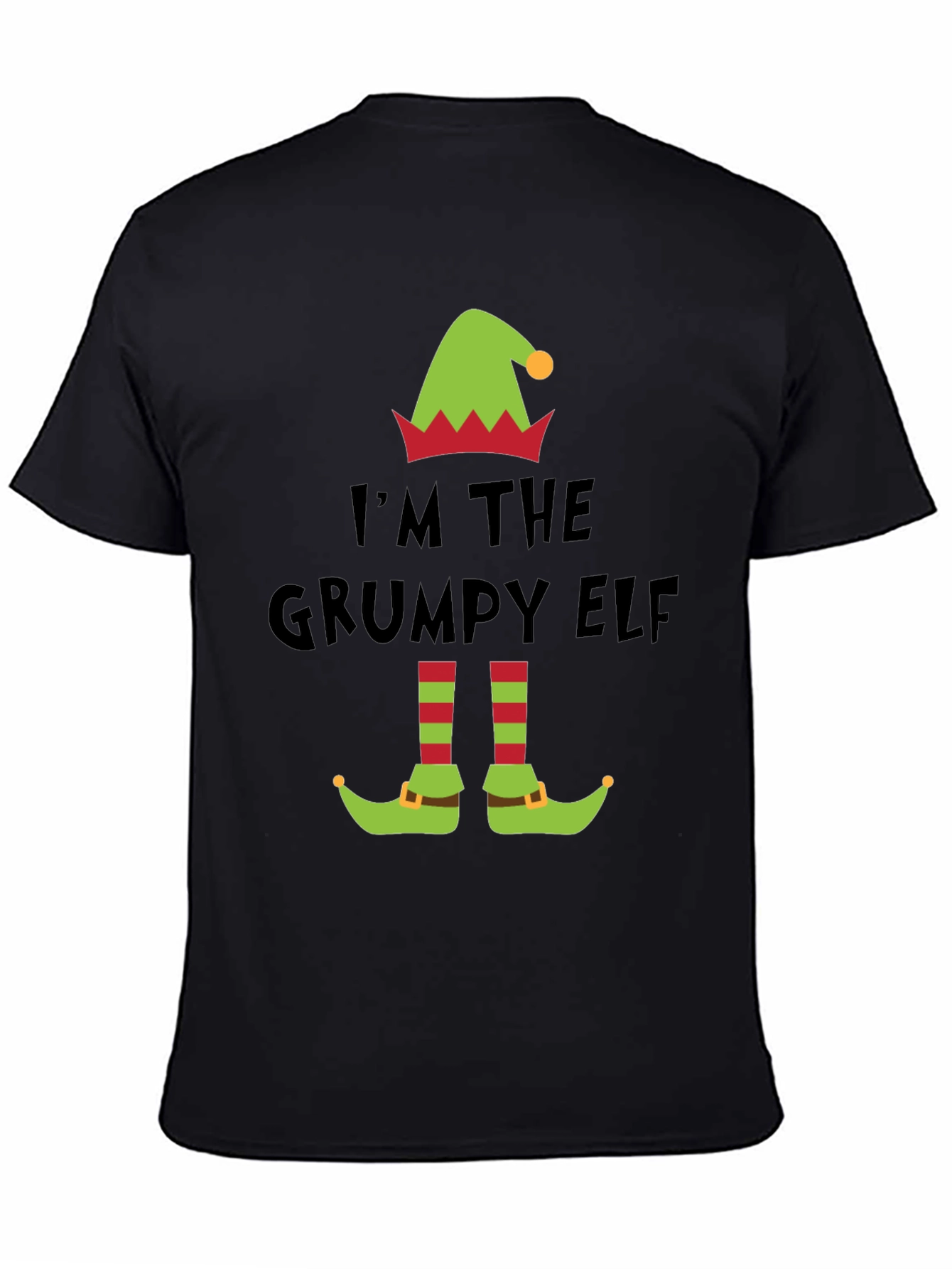 Grumpy Elf T-Shirt - Holiday Humor