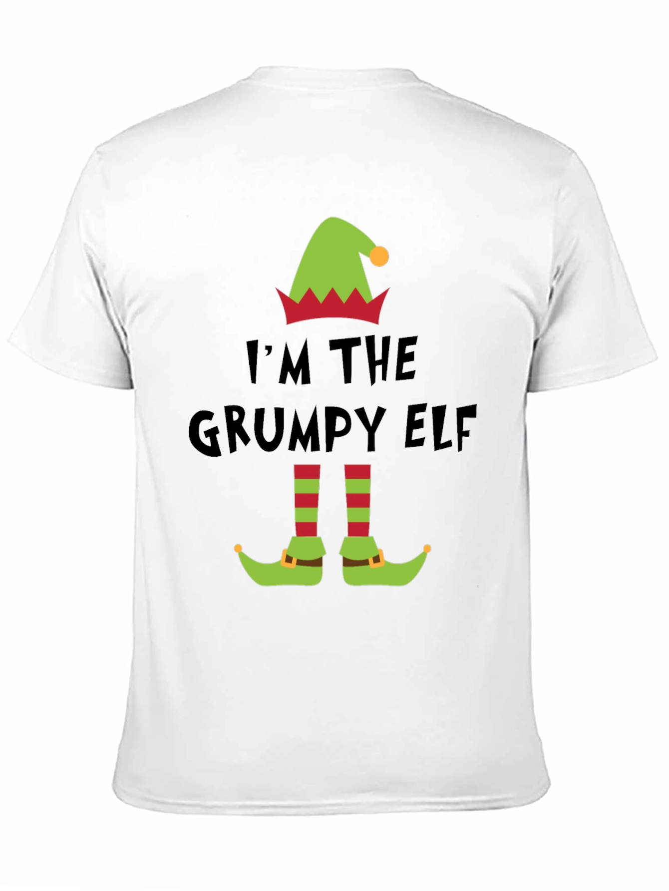 Grumpy Elf T-Shirt - Holiday Humor