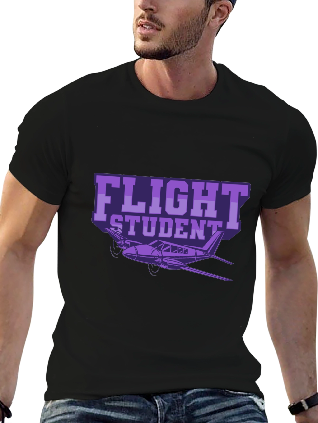 Flight Student Graphic T-Shirt - Aviation Tee