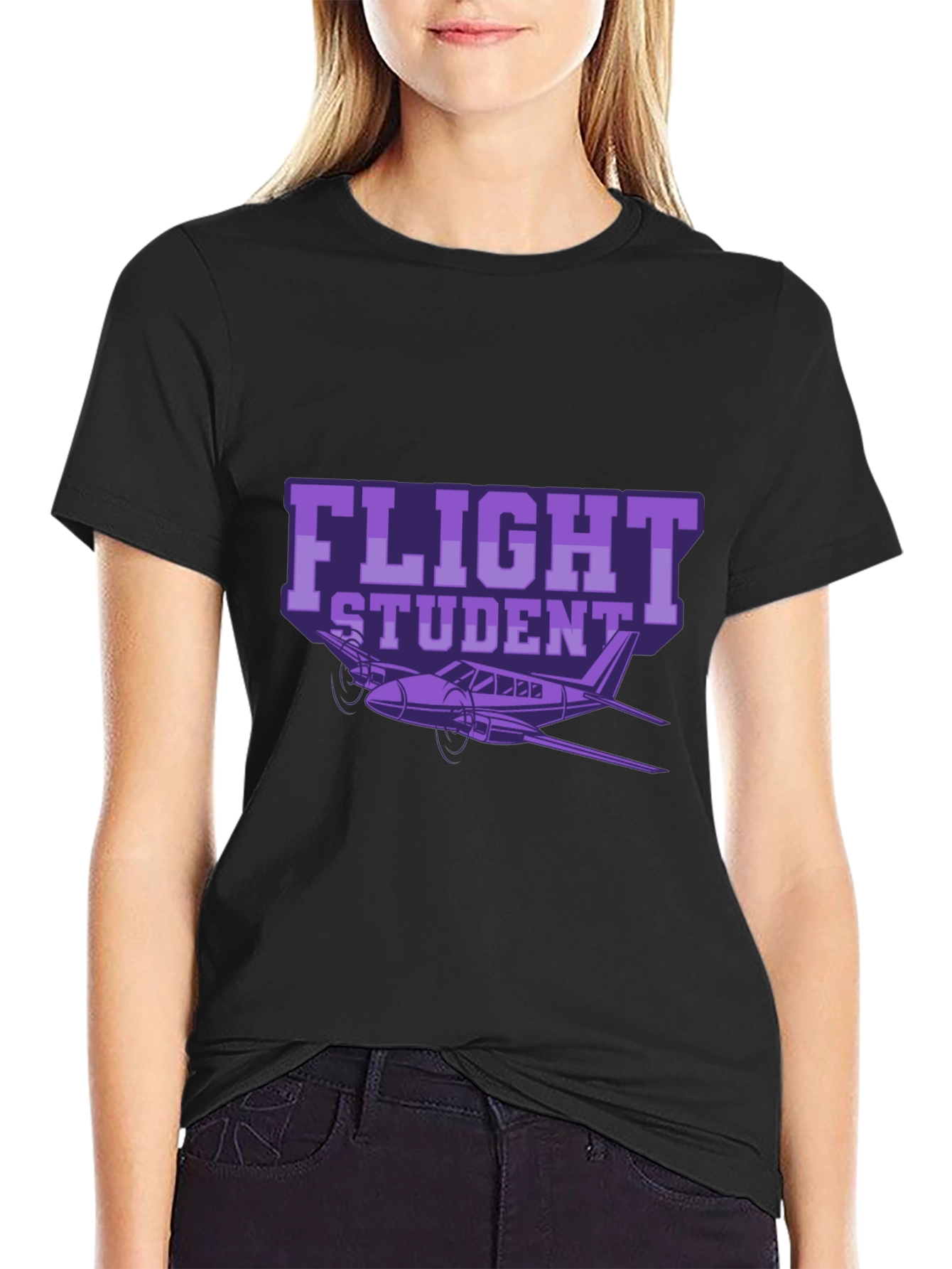 Flight Student Graphic T-Shirt - Aviation Tee