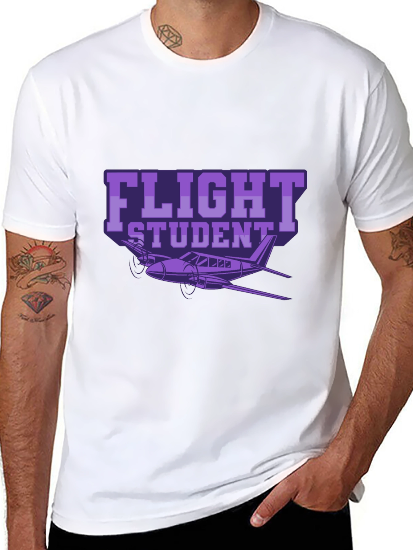 Flight Student Graphic T-Shirt - Aviation Tee