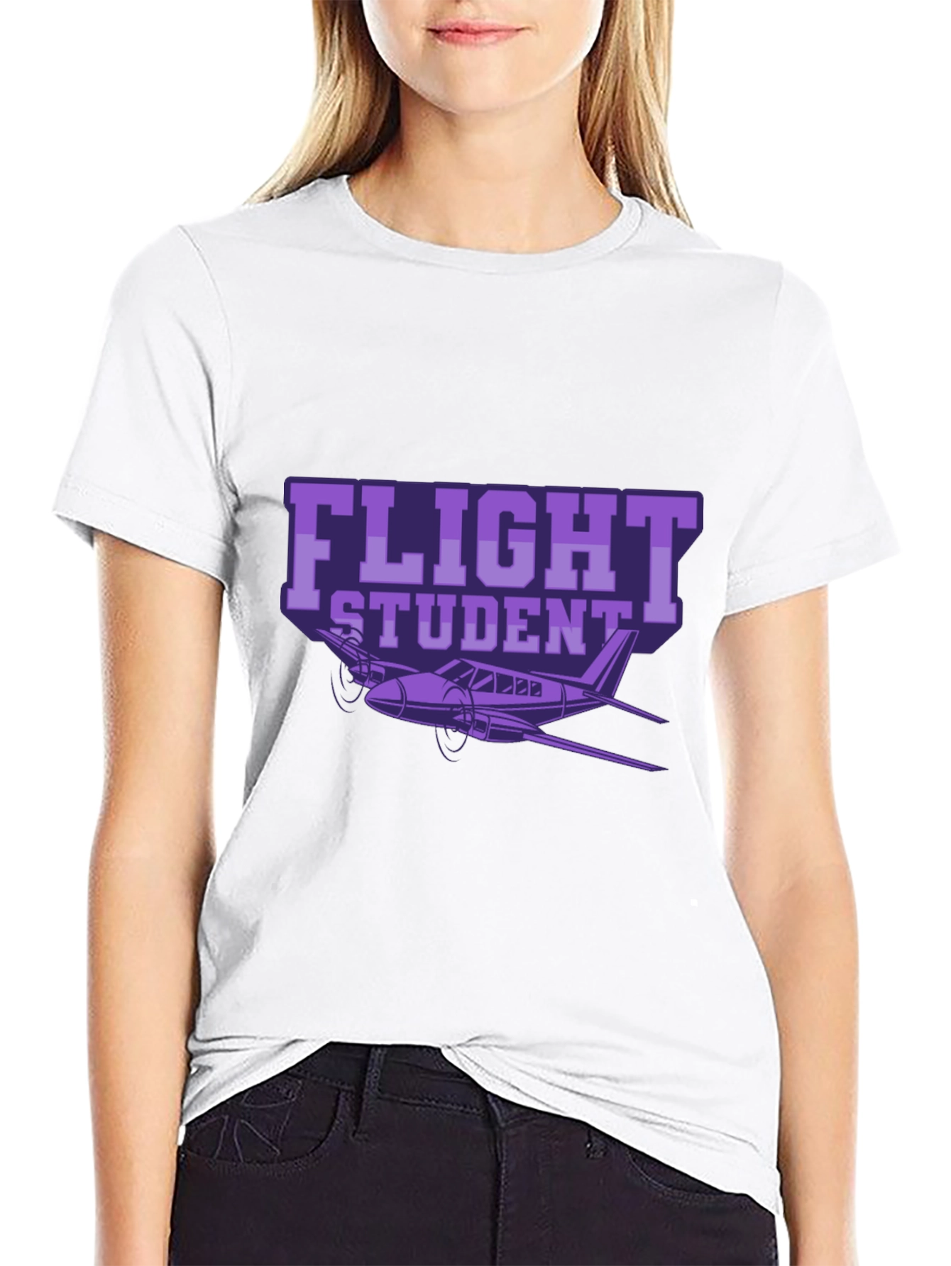 Flight Student Graphic T-Shirt - Aviation Tee
