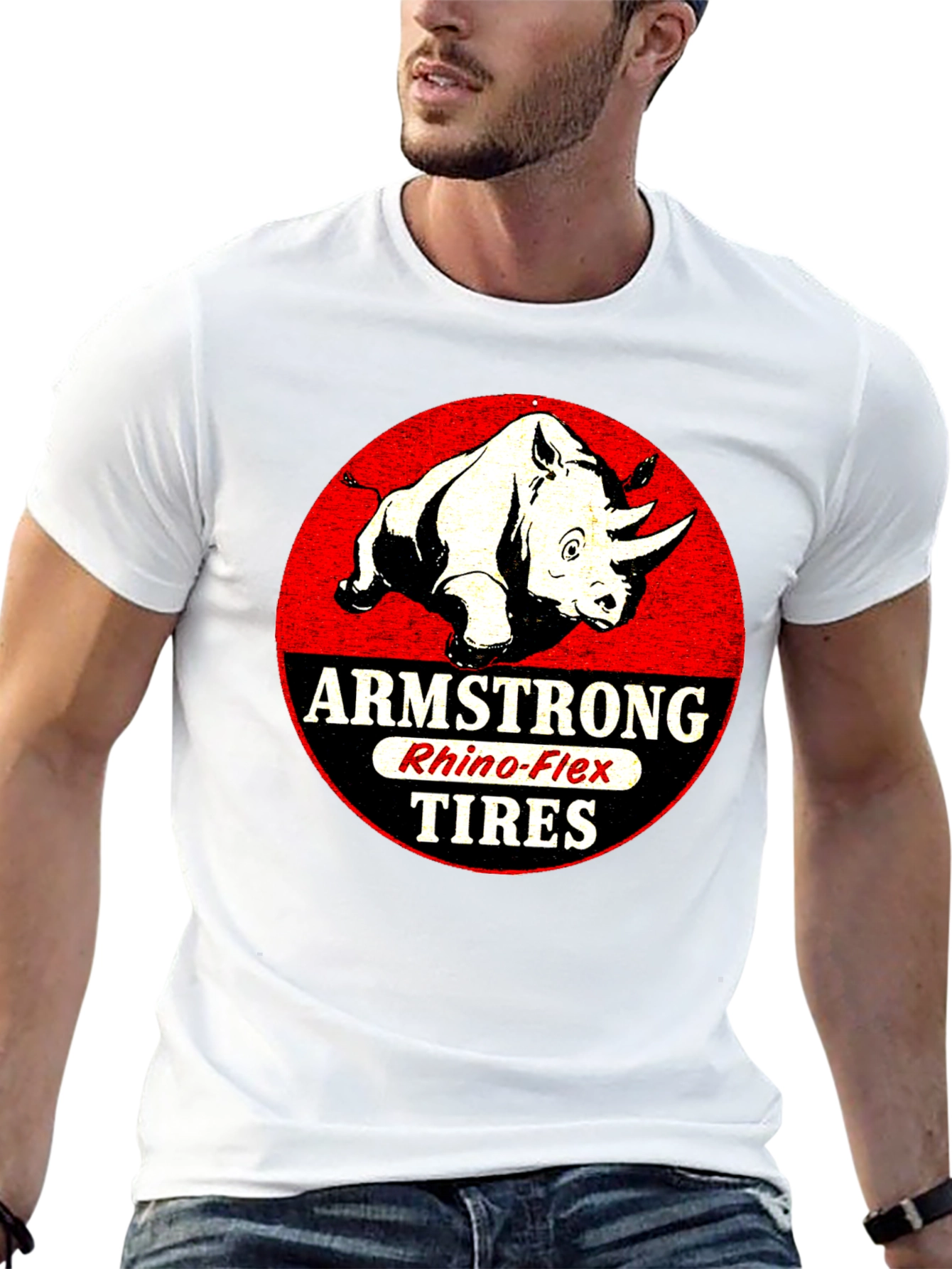 Armstrong Rhino-Flex Tires Graphic Tee