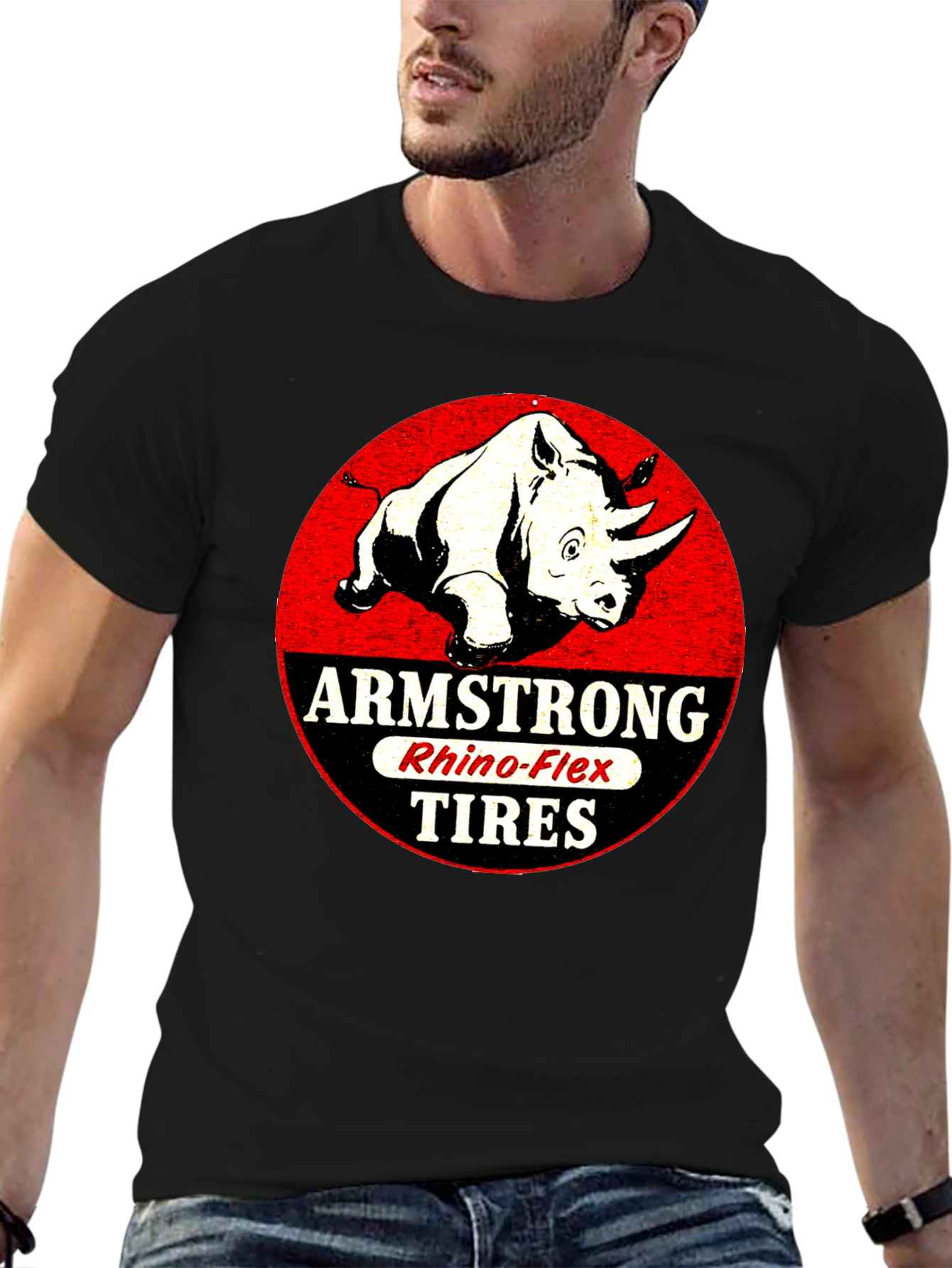 Armstrong Rhino-Flex Tires Graphic Tee