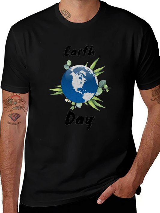 Earth Day T-Shirt - Eco-Friendly Planet Design