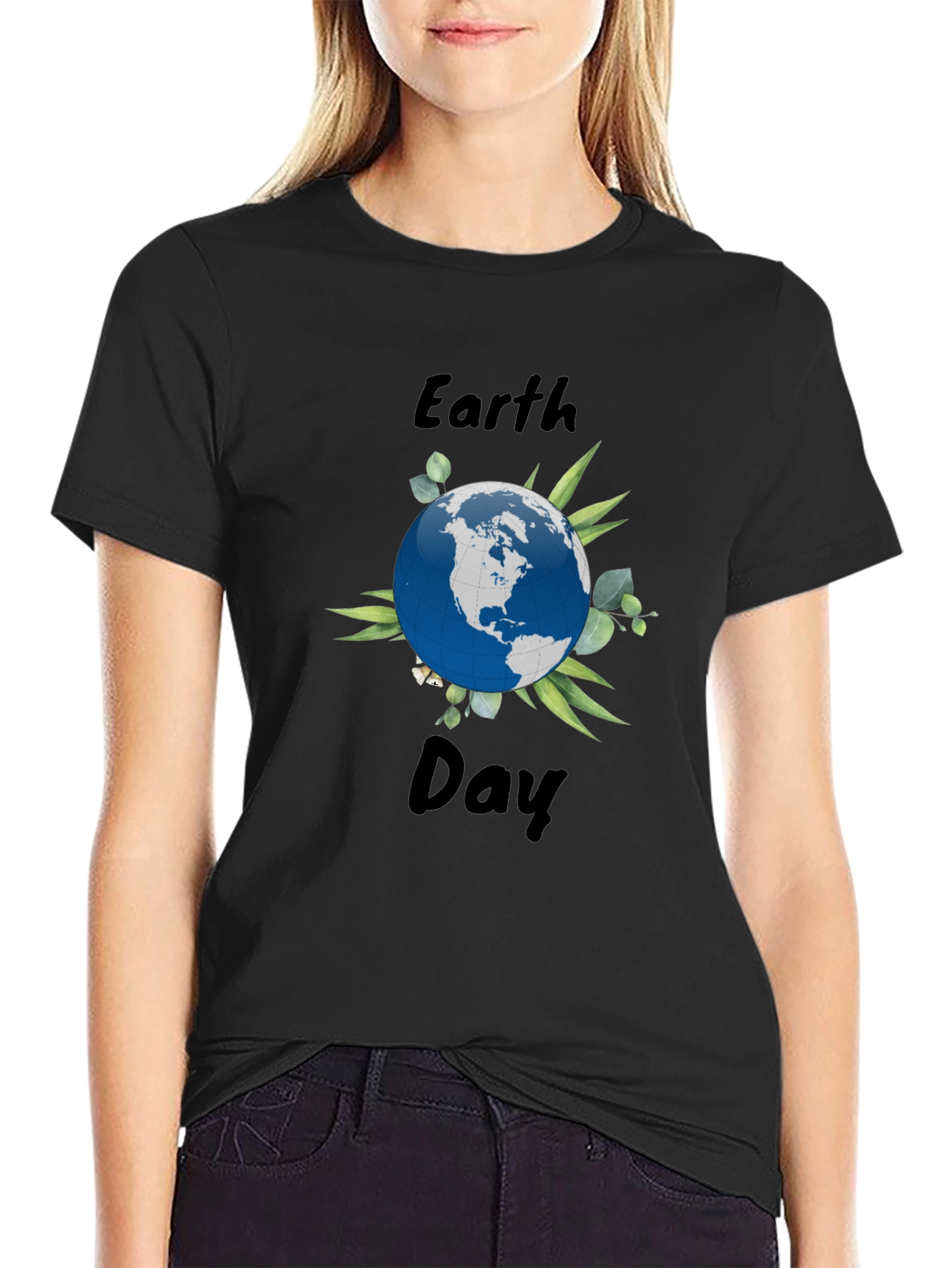 Earth Day T-Shirt - Eco-Friendly Planet Design