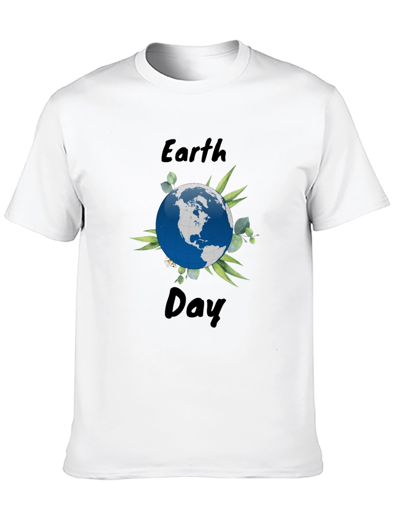 Earth Day T-Shirt - Eco-Friendly Planet Design