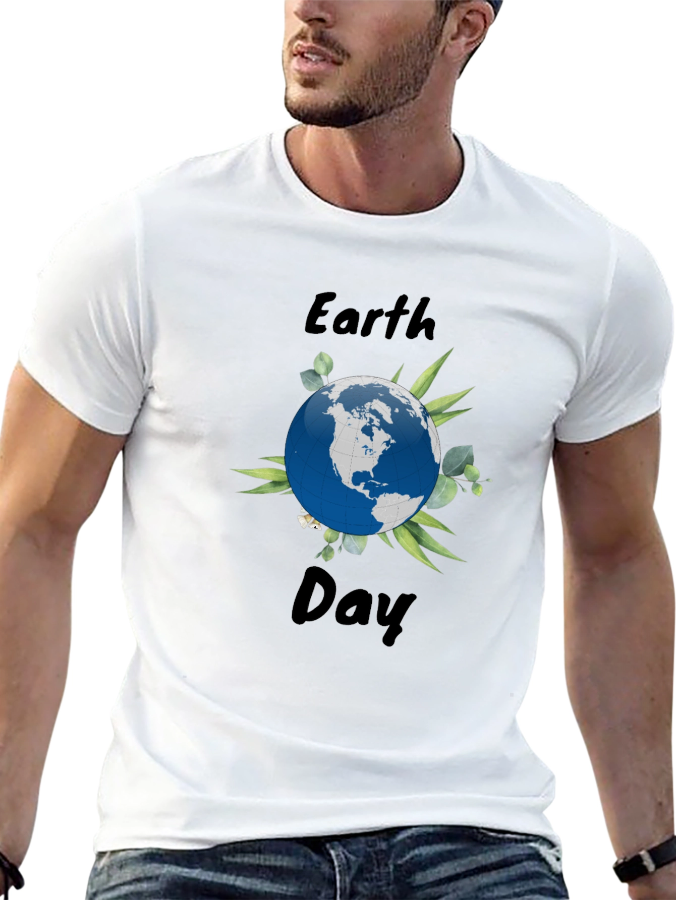Earth Day T-Shirt - Eco-Friendly Planet Design