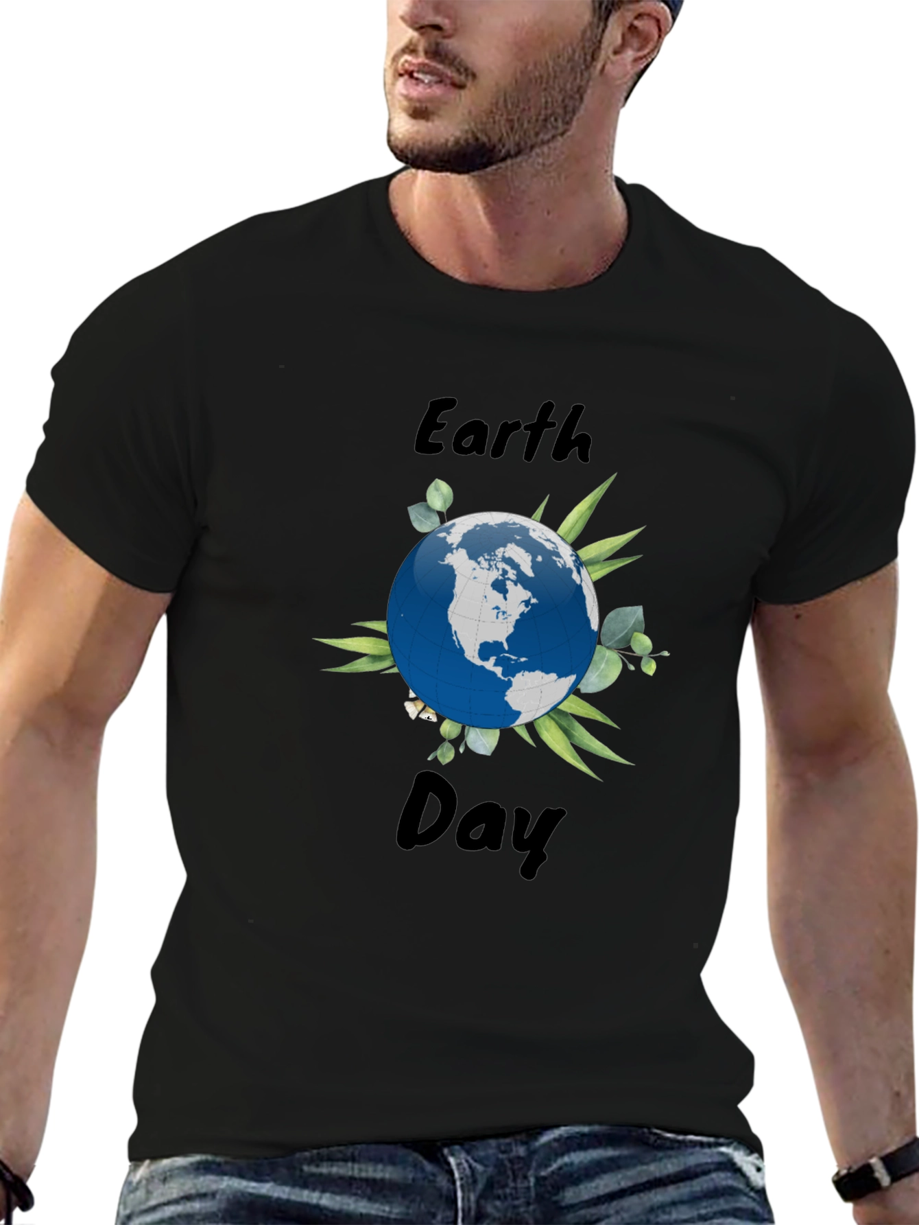 Earth Day T-Shirt - Eco-Friendly Planet Design