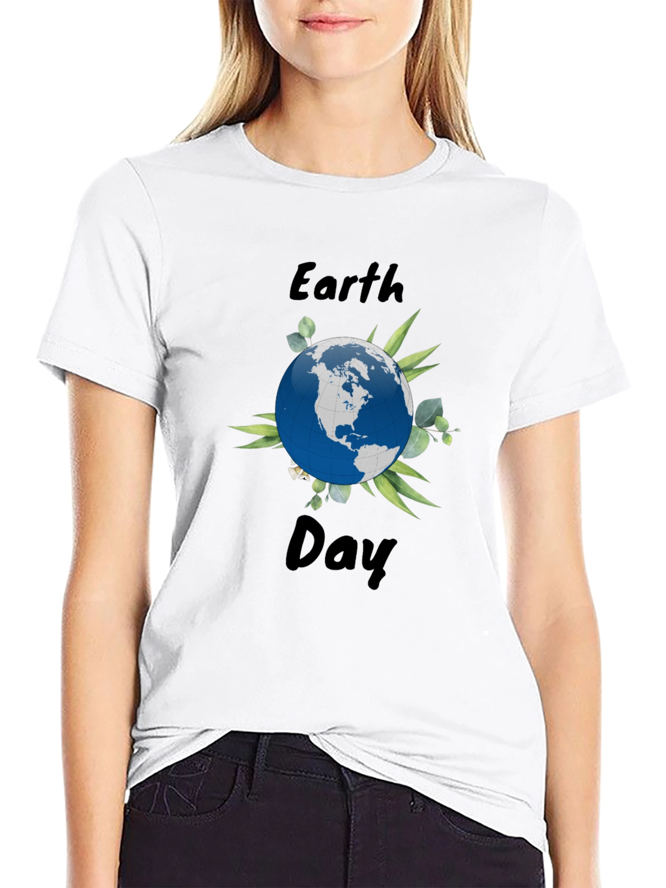 Earth Day T-Shirt - Eco-Friendly Planet Design