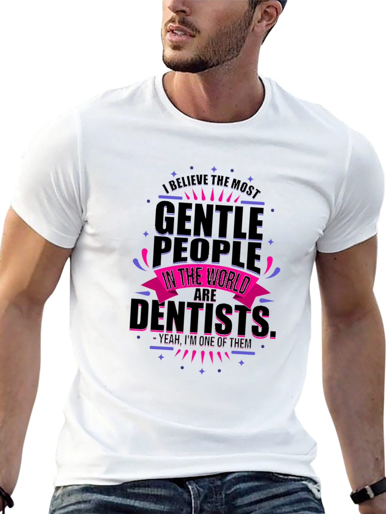 Gentle Dentist T-Shirt - Funny Dental Apparel