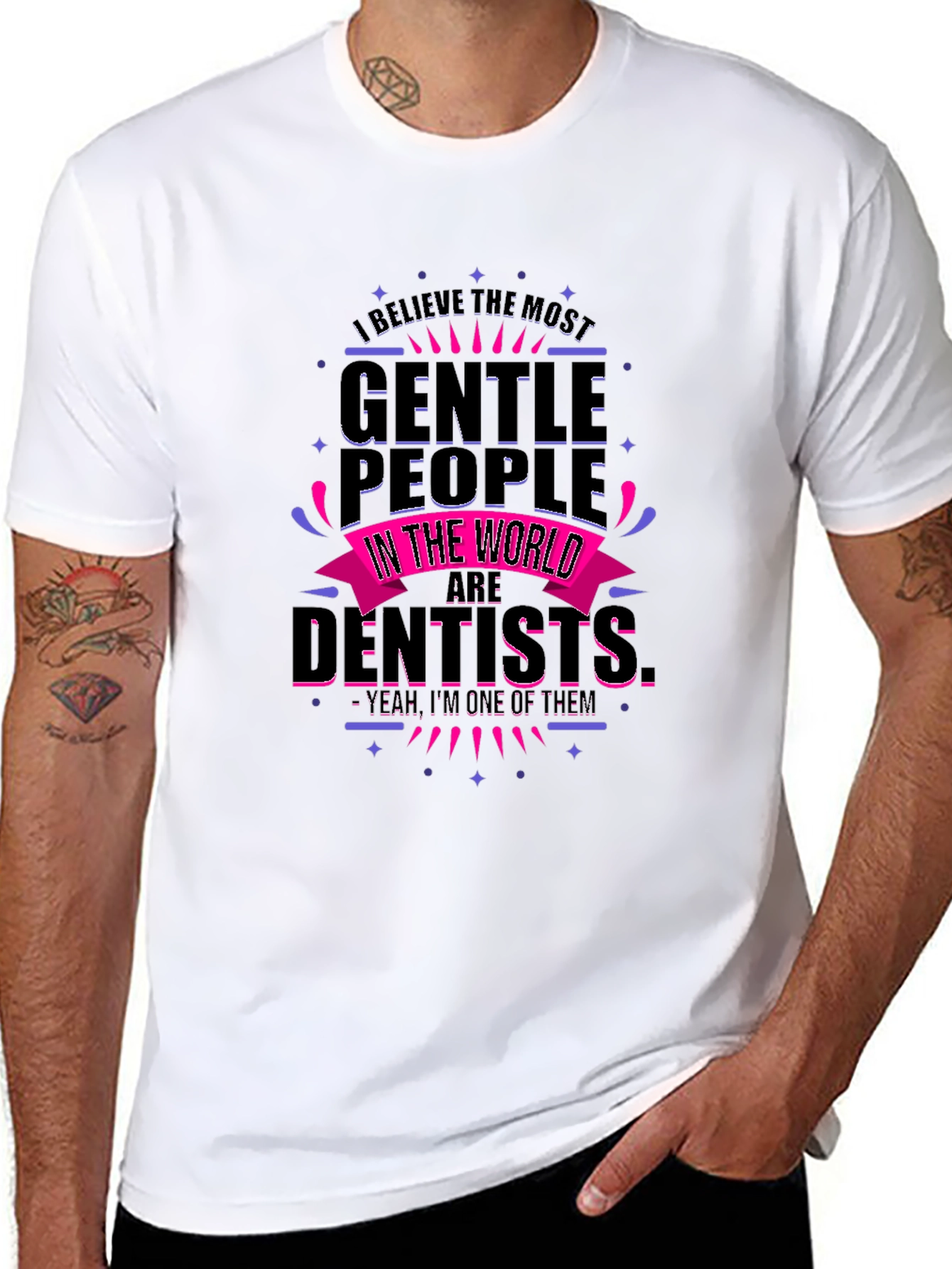 Gentle Dentist T-Shirt - Funny Dental Apparel