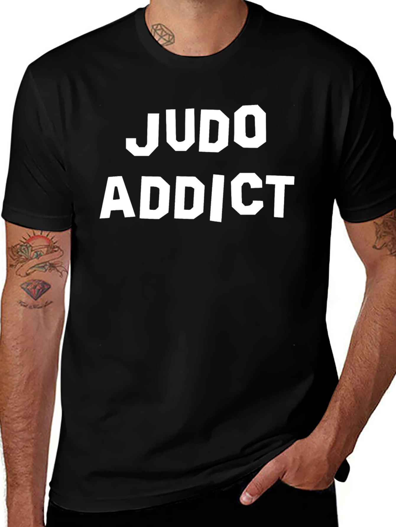 Judo Addict Black T-Shirt
