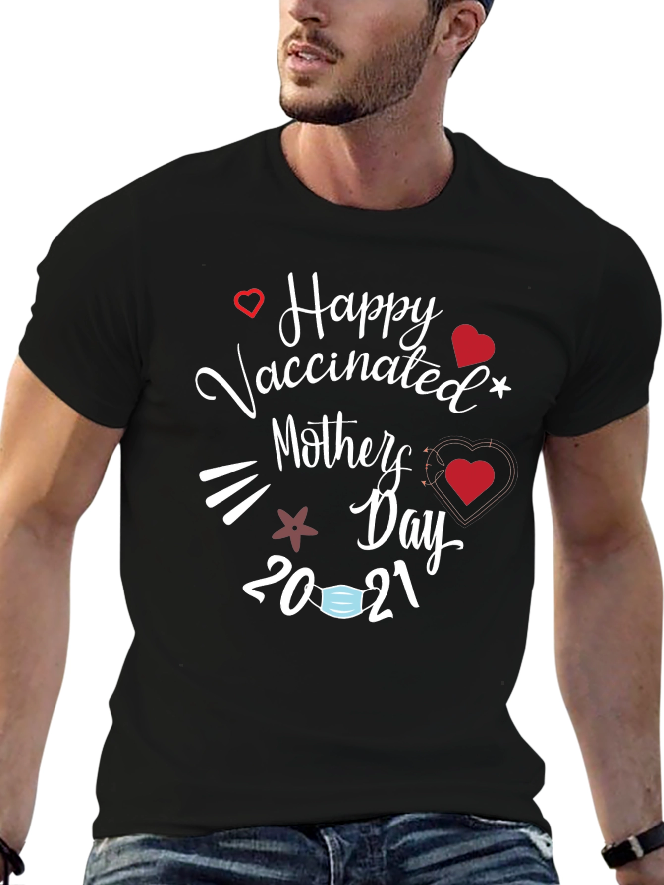 Vaccinated Mothers Day 2021 T-Shirt