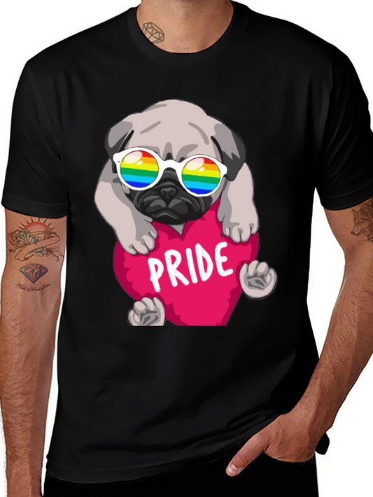 Pride Pug T-Shirt - Love & Equality