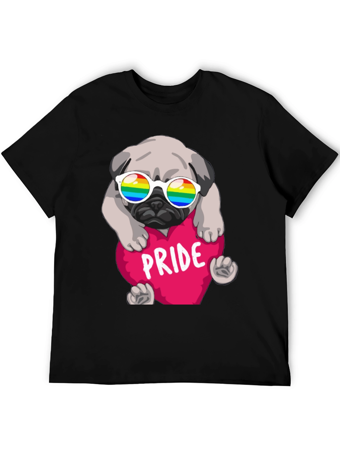 Pride Pug T-Shirt - Love & Equality