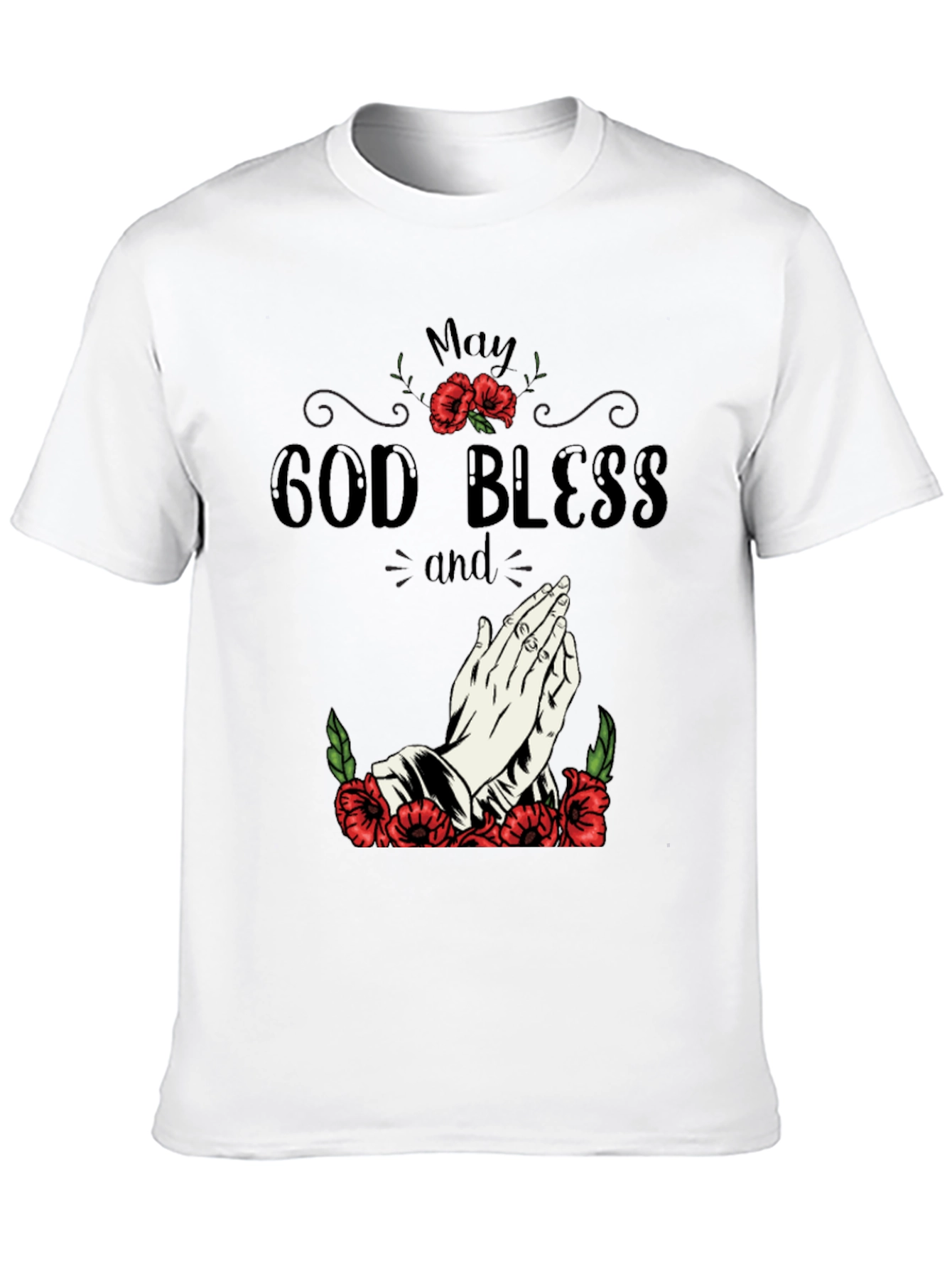 May God Bless Graphic T-Shirt