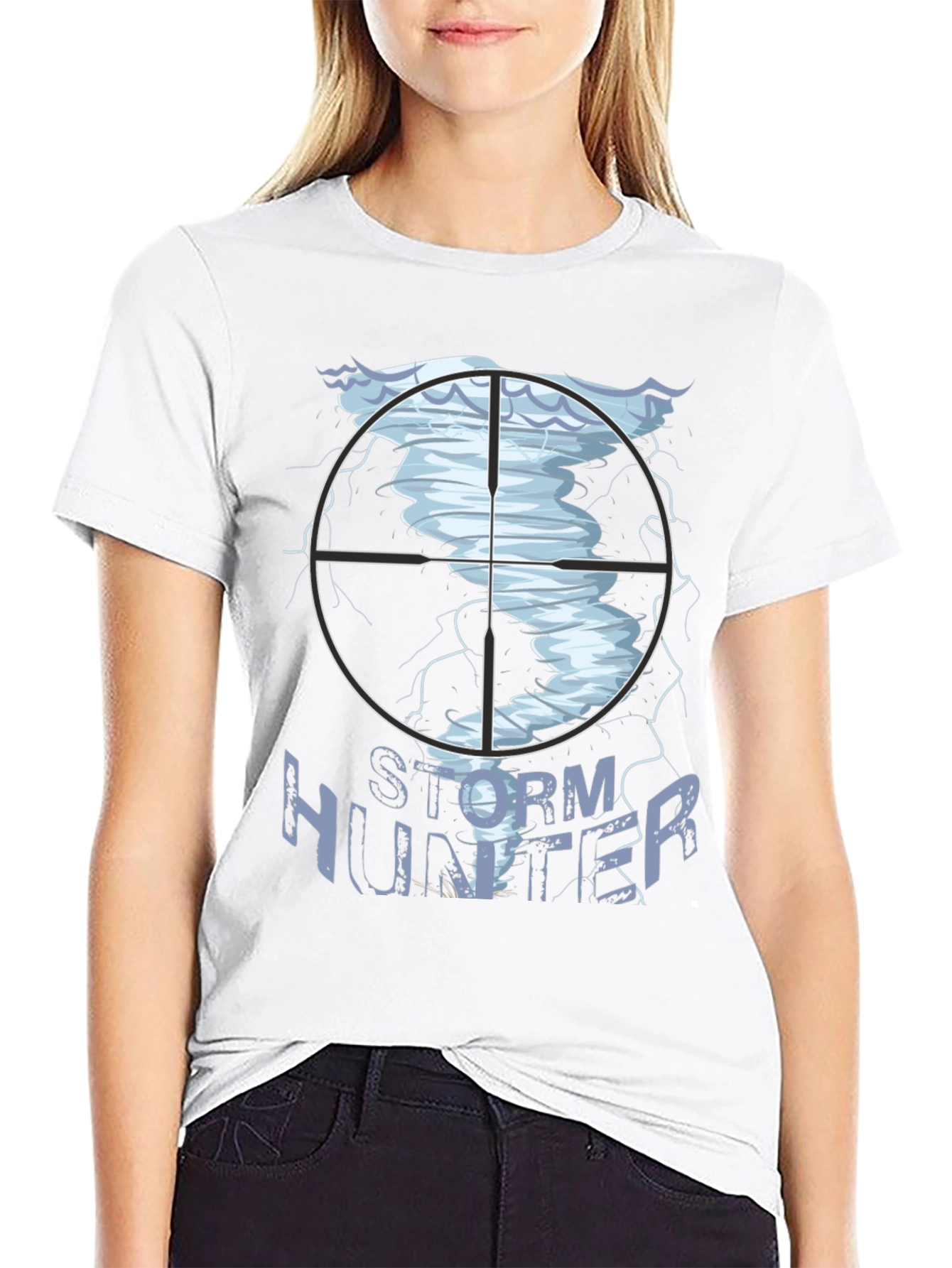 Storm Hunter Graphic Tee - Weather Enthusiast Shirt
