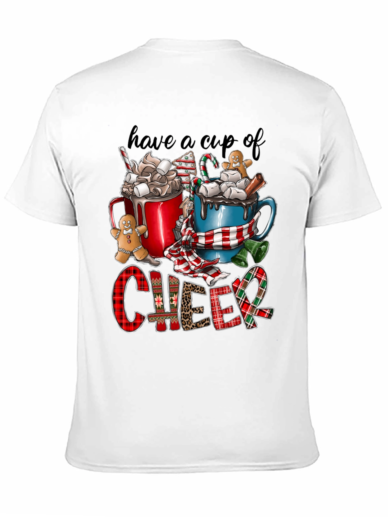 Have a Cup of Cheer Festive Graphic T-Shirt