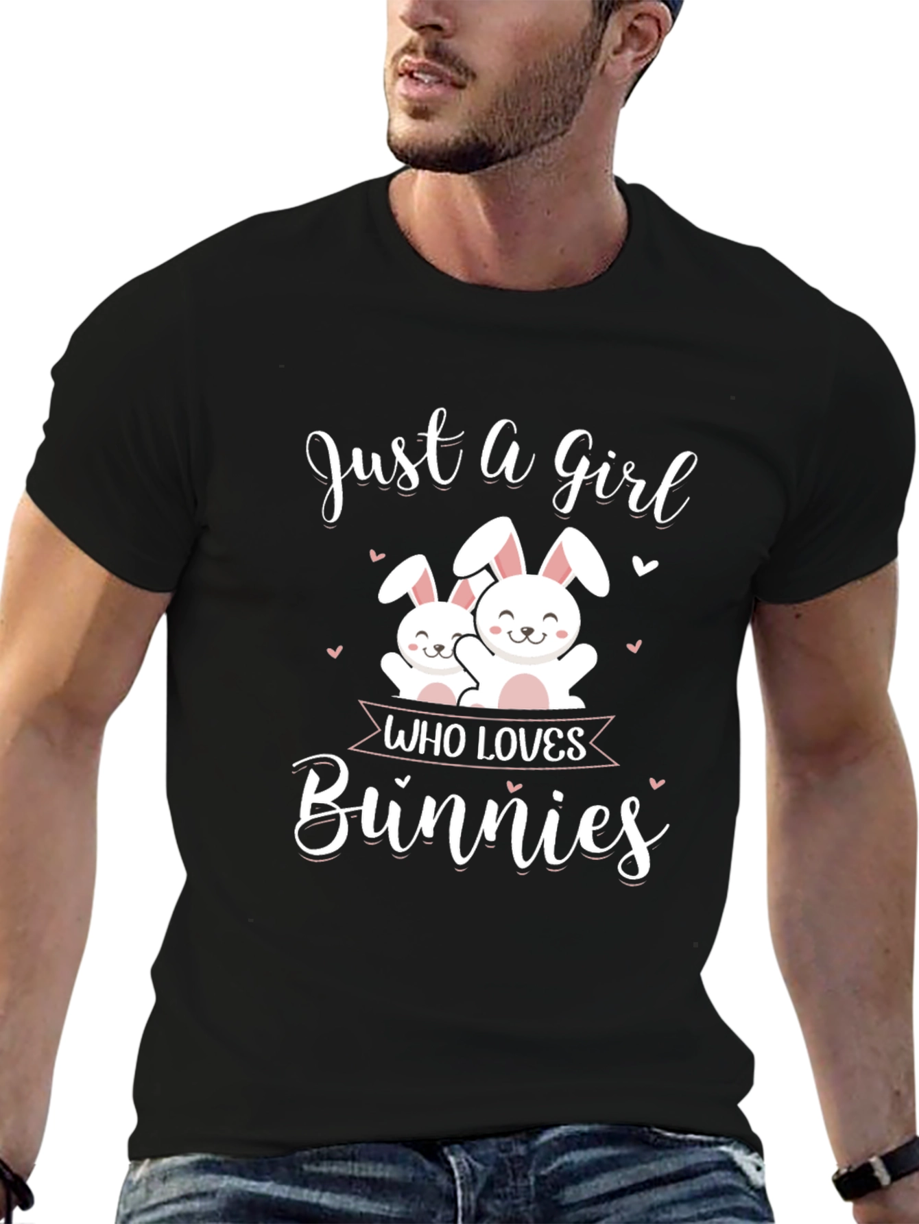 Just a Girl Who Loves Bunnies T-Shirt