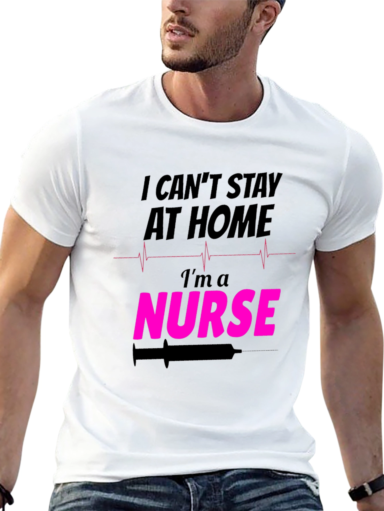 I Cant Stay At Home Im a Nurse T-Shirt