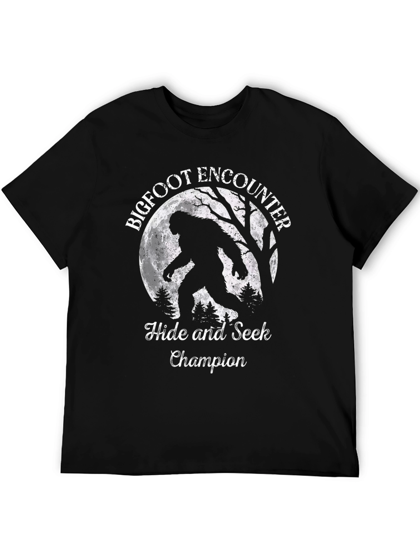 Bigfoot Encounter Hide & Seek Champion T-Shirt