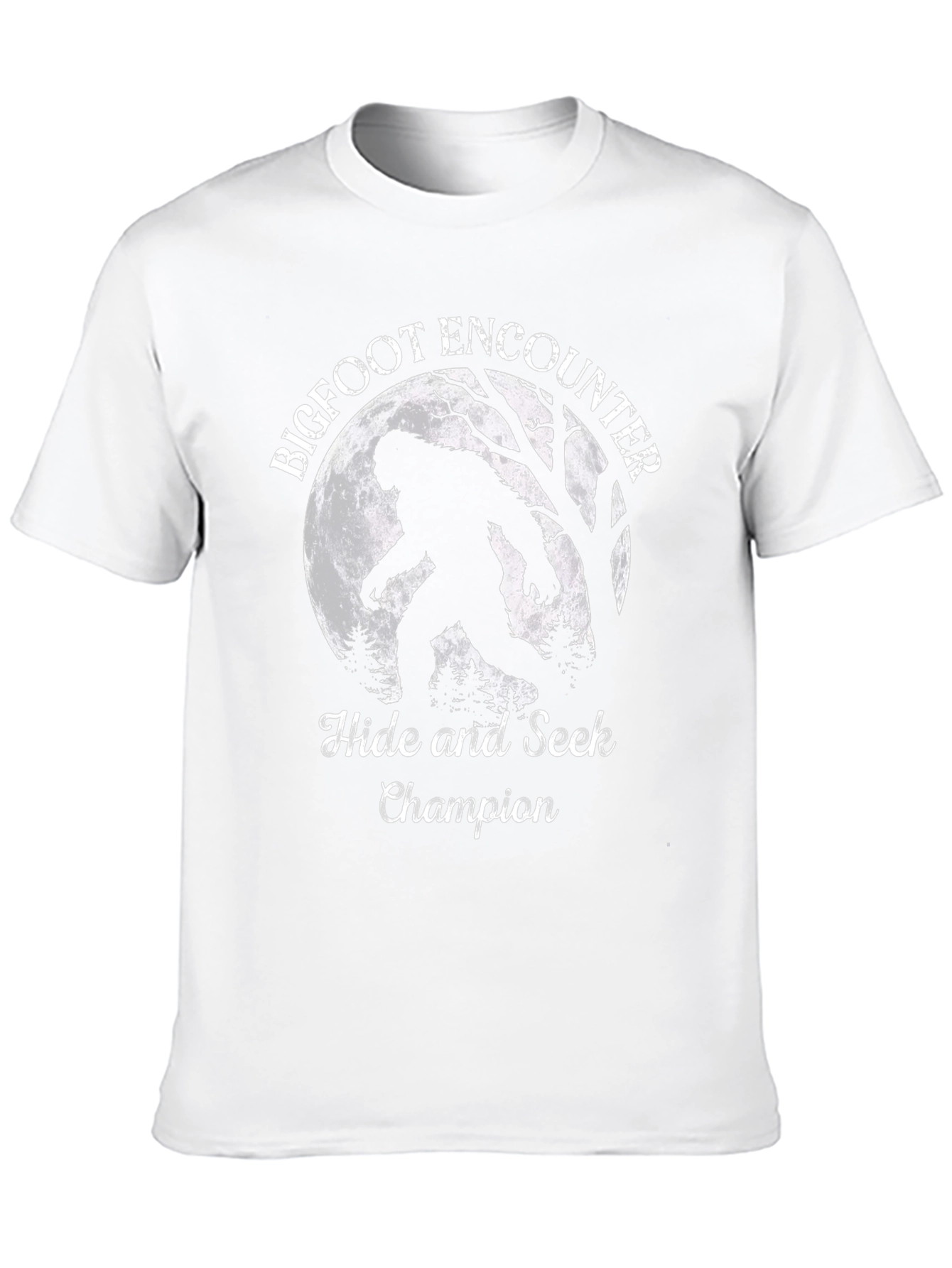 Bigfoot Encounter Hide & Seek Champion T-Shirt