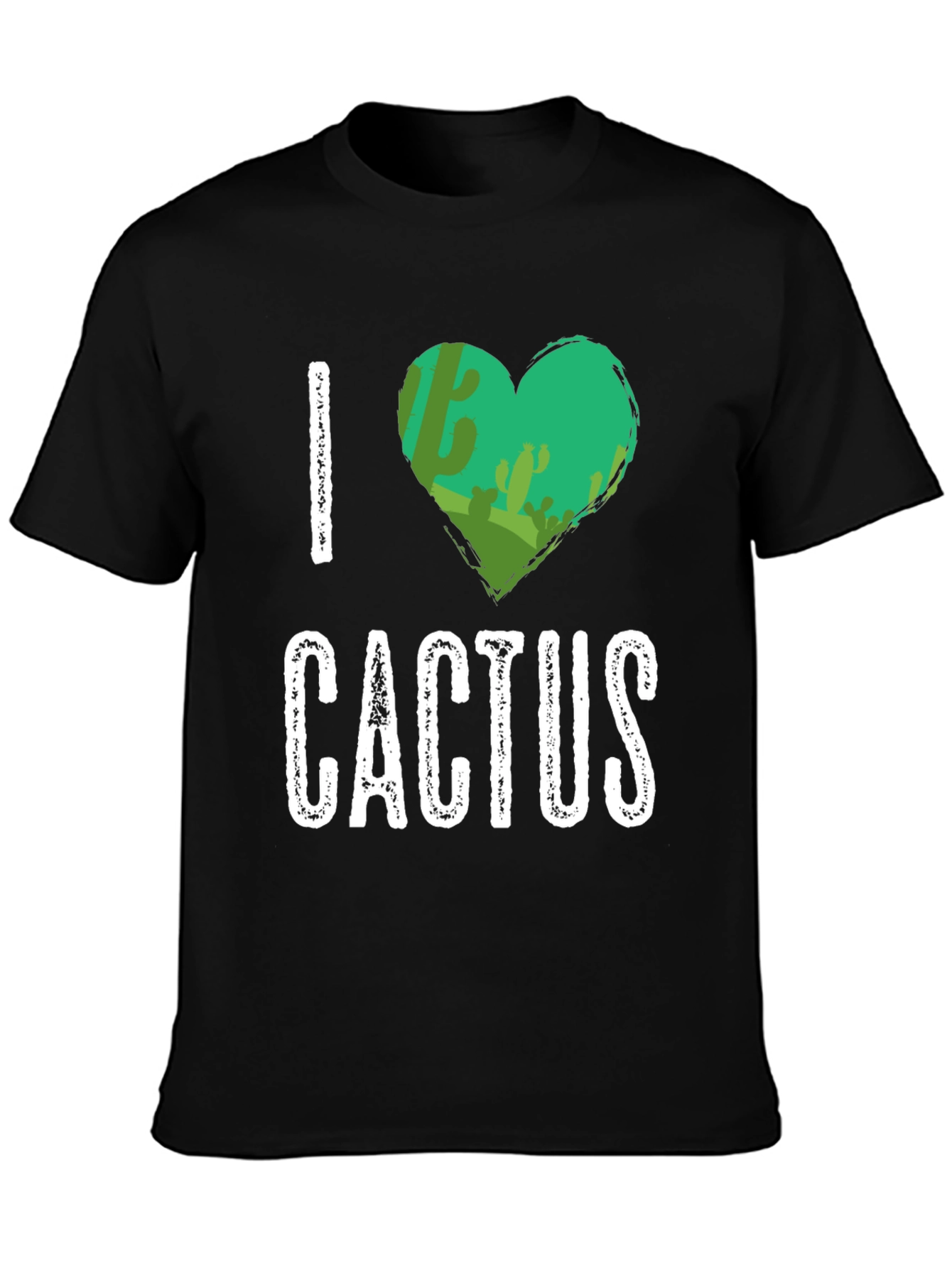 I Heart Cactus Graphic T-Shirt